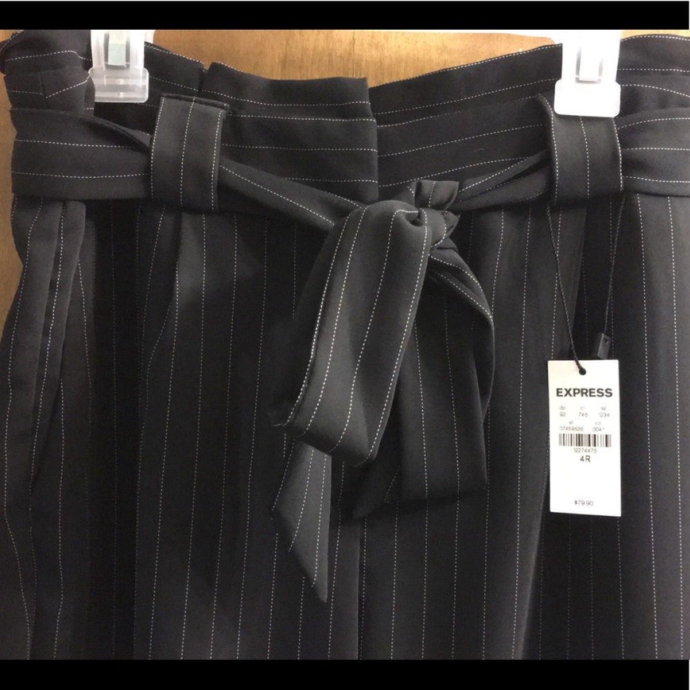 Express pinstripe pants